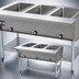 Thumbnail image #3 for Eagle SDHT3-208 Stainless Steel Electric Hot Food Table, 3-Well Open Base, 48-Inch, 208V