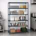 Thumbnail image #3 for Mixrite 24-Inch x 18-Inch 5-Shelf Epoxy Wire Shelving Unit with 86-Inch Posts