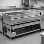 Thumbnail image #2 for Jade Range (Middleby) Titan JCB-72 72-Inch Floor Model Gas Chicken Broiler with 12 Independently Controlled Burners