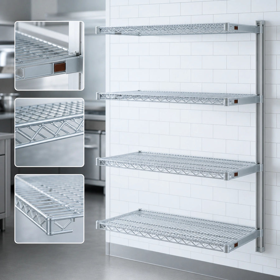 Patented QuadTruss® Shelves