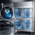 Thumbnail image #3 for Victory UltraSpec Two-Section Shallow Depth Glass Half-Door Reach-In Freezer, 41.35 Cu. Ft.