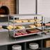 Thumbnail image #3 for Countertop Pass-Thru Pizza Warmer with Triple Slant Shelves, 48 x 24 Inches