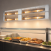 Thumbnail image #3 for Hatco Glo-Ray® 72-Inch Lighted Double Infrared Strip Heater, Aluminum, 2910 Watts