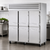 Thumbnail image #3 for True SPEC SERIES Three-Section Reach-In Refrigerator, 38-53 Cu. Ft., 6 Half Doors, Top-Mounted Self-Contained Refrigeration