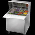 Thumbnail image #4 for Beverage-Air 27-Inch One-Section Mega Top Refrigerated Prep Table, 1-Door, 12 1/6-Pan Opening
