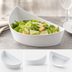 Thumbnail image #3 for American Metalcraft 34 oz Half-Round ABS Plastic Bowl, White
