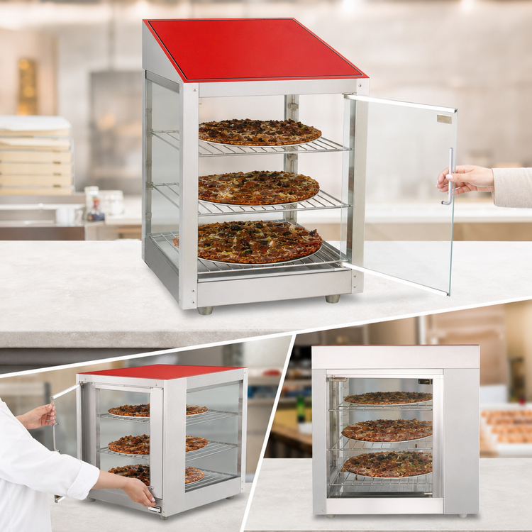 Product image #3 for Benchmark Countertop Pass-Thru Hot Food Display Case, 16 Inch, 120V