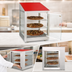 Thumbnail image #3 for Benchmark Countertop Pass-Thru Hot Food Display Case, 16 Inch, 120V
