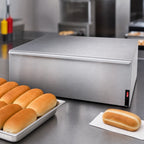 Thumbnail image #3 for APW Wyott (Middleby) BWD-31 Dry Freestanding Hot Dog Bun Warmer, 24-Bun Capacity, Stainless Steel