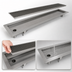 Thumbnail image #3 for BK Resources 24-Inch Flush Mount Urn Trough with Removable Drip Plate, 304 Stainless Steel
