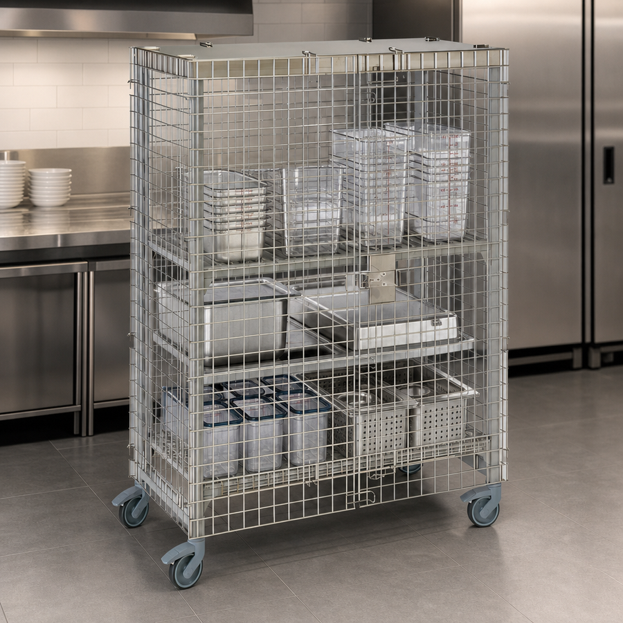 Full Wrap Stainless Steel Security Cage