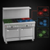 Thumbnail image #3 for Southbend Ultimate 48-Inch 7-Burner Gas Restaurant Range with Convection Oven and Cabinet Base