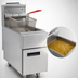 Thumbnail image #3 for Comstock-Castle Castle Series Countertop Propane Gas Fryer, 25 lb. Capacity, Stainless Steel Fry Pot