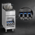 Thumbnail image #3 for Imperial IFS-40 Tube Fired Gas Floor Fryer, 40 lb. Oil Capacity