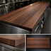 Thumbnail image #3 for John Boos Boos Block 144-Inch x 30-Inch American Black Walnut Edge Grain Kitchen Countertop