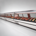 Thumbnail image #3 for Howard-McCray 40E Series 76.5-Inch Self-Contained Red Meat Service Case, Endless Design, LED Lighting, White