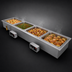 Thumbnail image #3 for Hatco Drop-In Modular Slim Heated Well with Drains, 4 Full-Size Pan Capacity