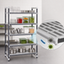 Thumbnail image #3 for Cambro Camshelving Elements XTRA 5-Tier Stationary Starter Polymer Shelving Unit, 24 x 60 x 64 Inches, Speckled Gray