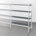 Thumbnail image #3 for Fermostock 4-Tier Polymer Shelving Expansion Kit, 59
