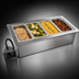 Thumbnail image #3 for Delfield N8859 Drop-In Single-Tank Electric Wet Hot Food Well, 4-Pan