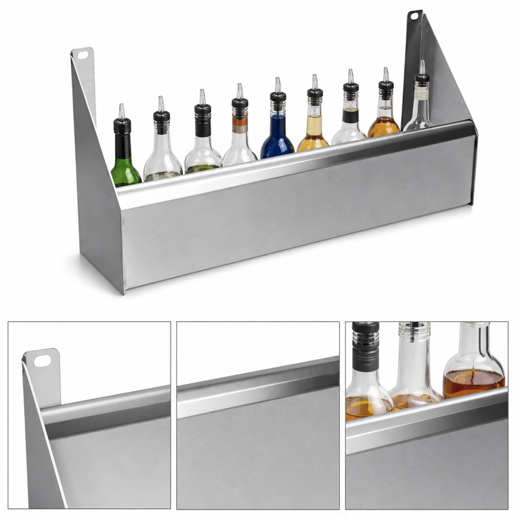 Product image #3 for CHOICE 26-Inch Single Stainless Steel Speed Rail
