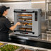 Thumbnail image #4 for Metro HotBlox Xpress S8 Countertop Quick-Pick Hot Food Holding Cabinet, Reach-In, 4 Shelves, Simple Controls