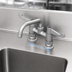 Thumbnail image #3 for Equip Low-Lead 4-Inch Center Deck-Mount Base Faucet with 6-Inch Swivel Swing Nozzle and Wrist Handles