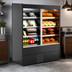 Thumbnail image #3 for Oasis Refrigerated and Heated Self-Service Countertop Food Display Case, Open Front, 50W x 26-1/8D x 63-3/8H