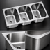 Thumbnail image #3 for Eagle Group Seamless Three-Compartment Weld-In Sink, 16