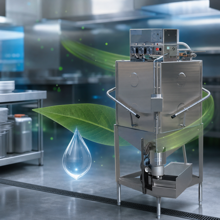 Product image #3 for American Dish Service AF-ES Door Type Low Temp Chemical Sanitizing Dishwasher