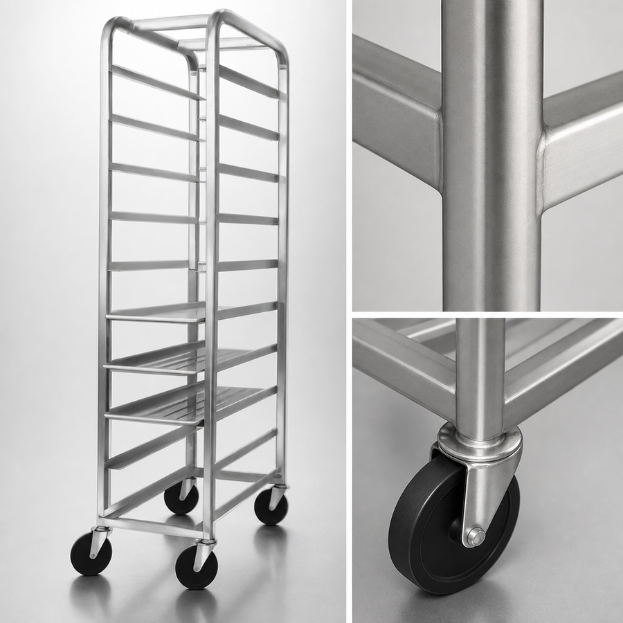 All-Welded Stainless Steel Construction