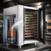 Thumbnail image #3 for Alto-Shaam Prodigi PRO 10-10G Boiler-Free Gas Countertop Combi Oven/Steamer, 11 Pan Capacity