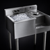 Thumbnail image #3 for Eagle Group 1800 Series 50-Inch Underbar Ice Bin/Cocktail Station with 8-Bottle Well and Blender Recess