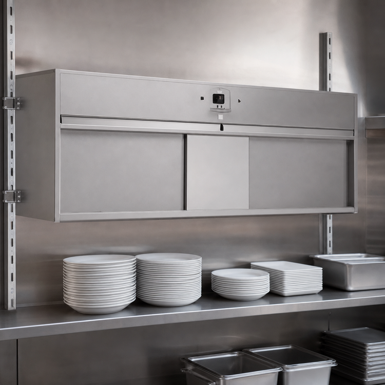 Product image #3 for Carter-Hoffmann HP65 Shelf Mounted Heated Plate Warmer, 65 Inch Wide, 314 lb Capacity