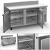Thumbnail image #3 for Beverage-Air 67-Inch Two-Section Side-Mount Worktop Refrigerator with 4-Inch Backsplash and Solid Doors