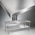 Thumbnail image #3 for John Boos Stallion 120-Inch x 36-Inch 14-Gauge Stainless Steel Work Table with Stallion Safety Edge and Adjustable Undershelf