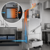 Thumbnail image #3 for CMA Dishmachines Energy Mizer Tall Ventless High-Temperature 3-Door Single-Rack Door-Type Dishwasher