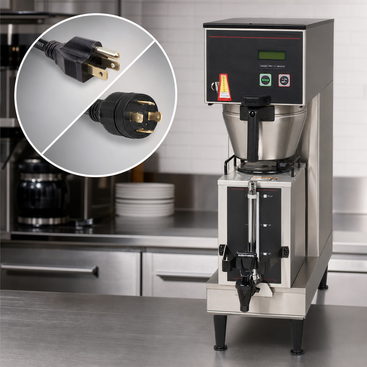 Product image #3 for BUNN BrewWISE Single GPR DBC Satellite Coffee Brewer with GPR Server, Dual Voltage Adaptable, 12.5 Gallons/Hour