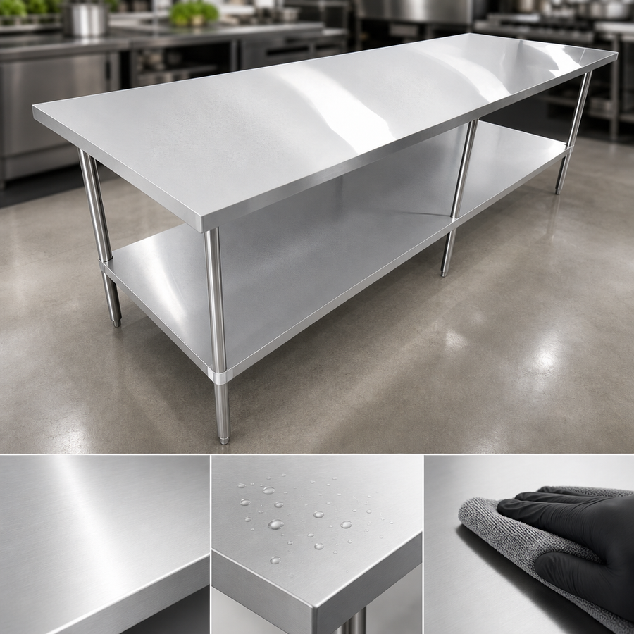 18/430 Stainless Steel Flat Top