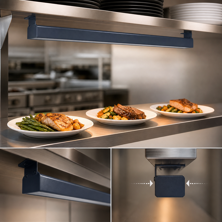 Product image #3 for Hatco Glo-Ray Narrow Max 60-Inch Unlighted Infrared Strip Heater