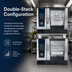 Thumbnail image #3 for RATIONAL iCombi Pro Double-Stack 6-Full Size Natural Gas Combi Oven System, 208/240V, 1-Phase, AutoDose