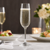 Thumbnail image #3 for Madison Stripe Stemmed Champagne Flute Glass, 7-1/8 oz, 2 Dozen per Case