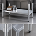 Thumbnail image #3 for New Age 72-Inch x 30-Inch Aluminum Knock-Down Work Table Undershelf