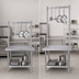 Thumbnail image #3 for BK Resources APR-72 Adjustable 72-Inch Stainless Steel Table-Mount Pot Rack