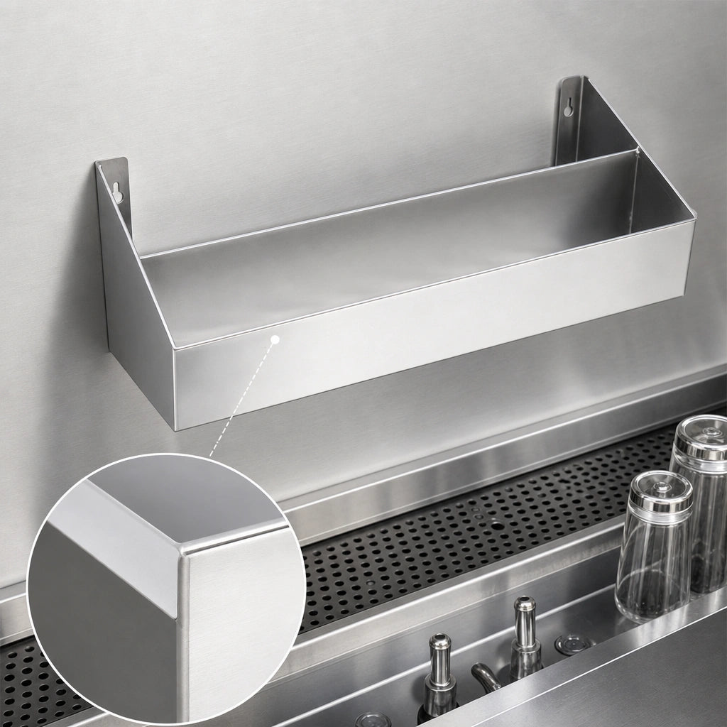 18-Gauge Stainless Steel Construction