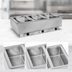 Thumbnail image #3 for Atlas Metal WIH-3 3-Well Drop-In Electric Hot Food Well, Holds (3) 12 x 20 Full-Size Pans