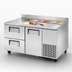 Thumbnail image #3 for True 60-1/4 Inch Deep Worktop Refrigerator with 1 Door and 2 Drawers