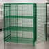 Thumbnail image #3 for Quantum 60-Inch Wide x 21-Inch Deep x 63-Inch High Stationary Security Cage with Green Epoxy Finish and 2 Intermediate Shelves