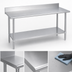 Thumbnail image #3 for Duke Stainless Steel Work Table with 5-Inch Riser, Undershelf and Posts, 30 x 120 Inches