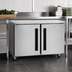 Thumbnail image #3 for Traulsen Centerline Compact 48-Inch Two-Section Undercounter Freezer with Field-Reversible Solid Doors